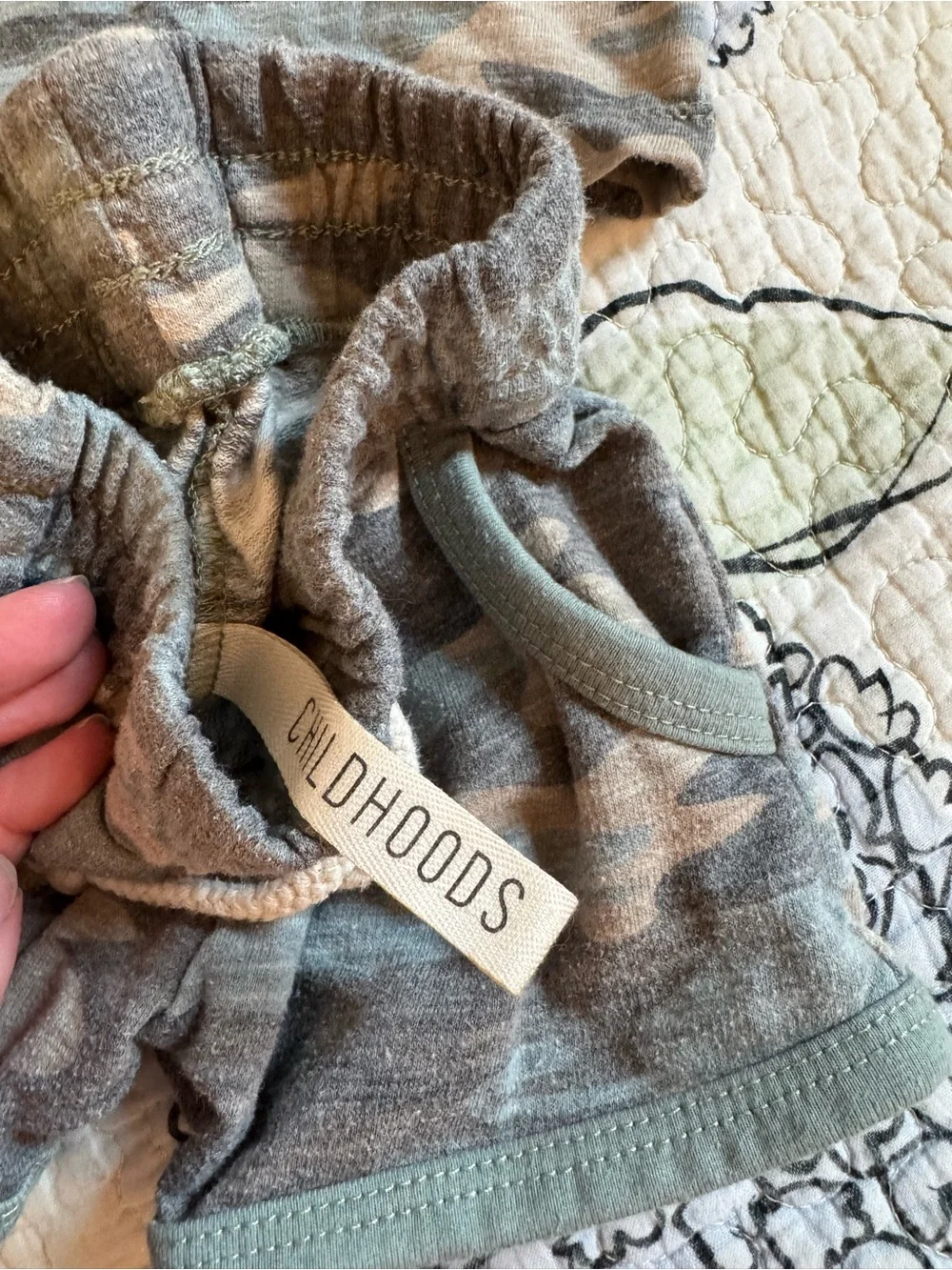Childhood Clothing Tank Top & Shorts Matching Set, 2T, Camo